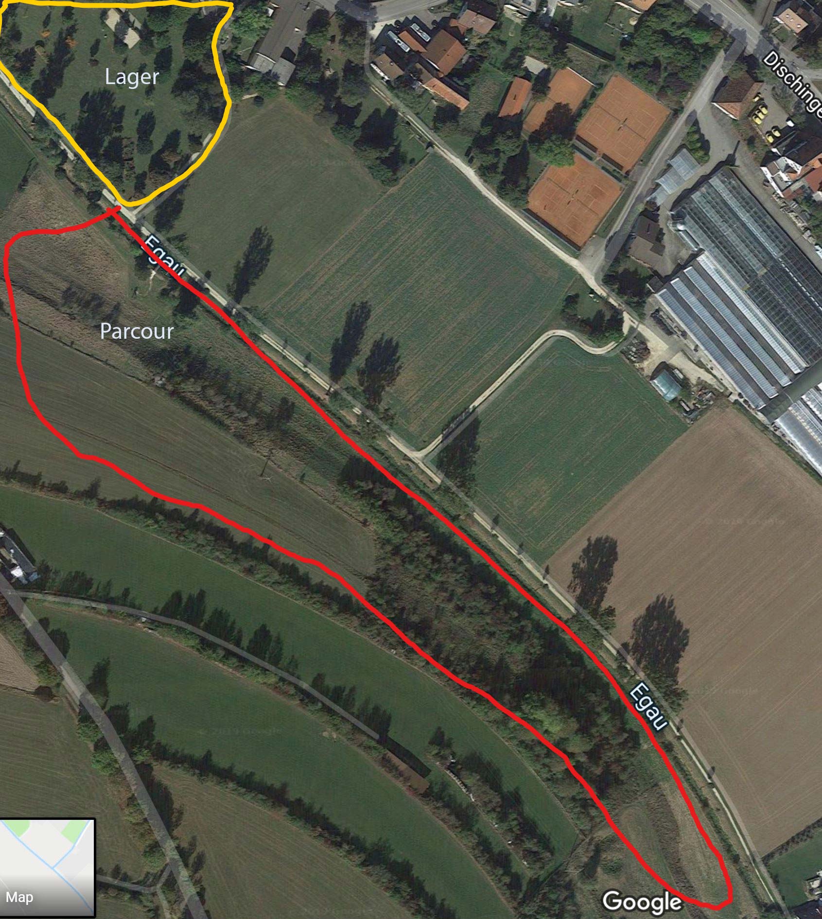 Lagerplan Stadtgarten